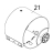 Complete tub Fagor LA-25 TP2 E