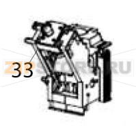 Brewing core group subassembly Hurakan HKN-ME709