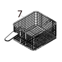 Frying basket+handle Hurakan HKN-FR66L