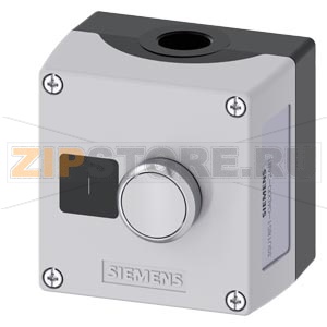 ПОСТ УПРАВЛЕНИЯ, 22MM, С КРУГЛЫМ ВЫРЕЗОМ, МАТЕРИАЛ КОРПУСА - МЕТАЛЛ, КРЫШКА КОРПУСА - СЕРАЯ, 1 ТОЧКА УПРАВЛЕНИЯ, МЕТАЛЛ, A=КНОПКА БЕЛАЯ, 1НО, ВИНТОВЫЕ КЛЕММЫ, МОНТАЖ КОНТАКТНЫХ МОДУЛЕЙ - НА ОСНОВАНИИ КОРПУСА, МАРКИРОВКА: &quot;I&quot;, TOP AND BOTTOM 1 X M20 EACH S 