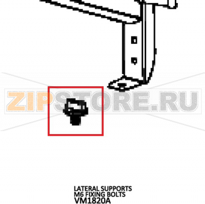 Lateral supports M6 fixing bolts Unox XVC 305E Lateral supports M6 fixing bolts Unox XVC 305EЗапчасть на деталировке под номером: 72Название запчасти на английском языке: Lateral supports M6 fixing bolts Unox XVC 305E