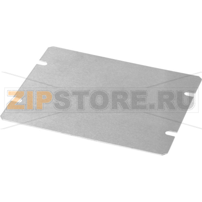 Пластина 127x102x1 мм, материал: алюминий, серая, 1 шт Hammond 1434-54 