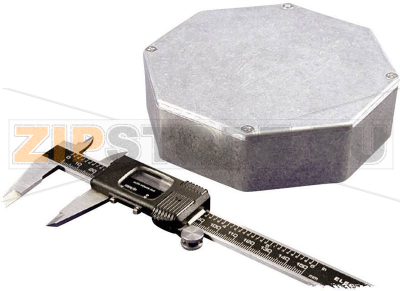 Корпус универсальный 132.78x132.78x39.2 мм, 1 шт Hammond 1590STPC 