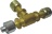 Т-ОБРАЗНЫЙ ФИТИНГ 1/4"-1/4"-1/8" FFF