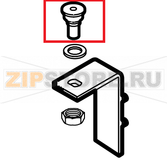 Hinge pin Lainox VE061D   Hinge pin Lainox VE061DЗапчасть на сборочном чертеже под номером: 13Название запчасти на английском&nbsp;языке: Hinge pin Lainox VE061D
