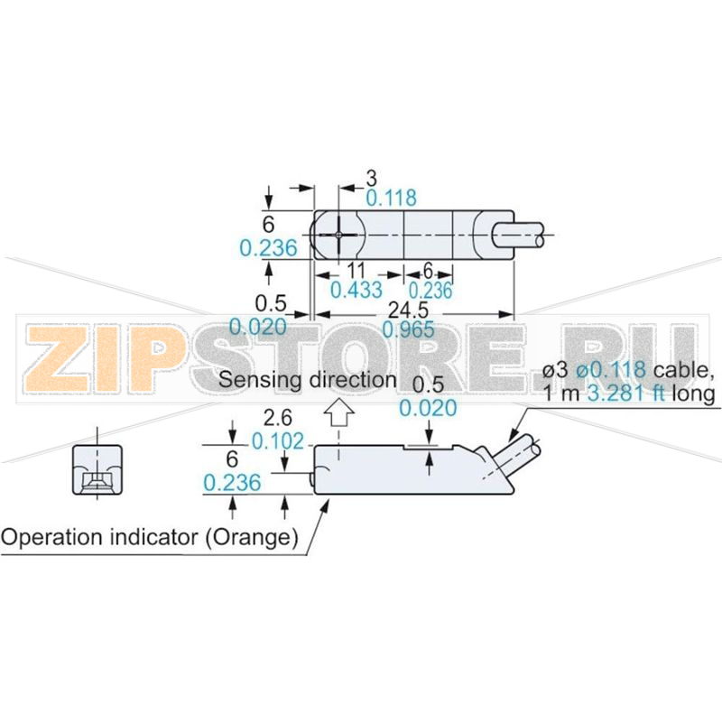 Датчик индуктивный PNP Panasonic GX-F6A-P 