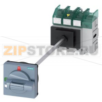 SENTRON, Molded case switch 3LD5 UL, Main switch, 4-pole, certified according to UL489 UL60947-4-1 and IEC60947-3, UL: 60A, SCCR 50kA at 480VAC, Operating power at 480VAC 3-phase: 40hp, IEC: 63A, Operating power at AC-23A at 400V: 30kW, floor mounting wit