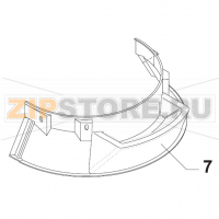 Front Part, Plast RN20 Bear Varimixer RN20 VL-2                                                                                   