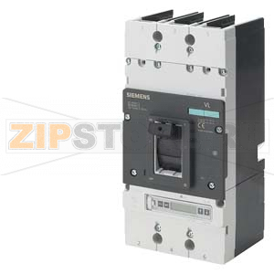 АВТОМАТИЧЕСКИЙ ВЫКЛЮЧАТЕЛЬ VL 1600L VERY HIGH SWITCHING CAPACITY ICU=100KA / 415 V AC 3 ПОЛ., ЗАЩИТА ЛИНИЙ РАСЦЕПИТЕЛЬ LCD ETU42, LSIG 3PHASES/3WIRES IN=1600A, RATED CURRENT IR=640-1600A, OVERLOAD ISD=1,5TO8XIR, II=9XIN SHORT-CIRCUIT Siemens 3VL8716-3UL30 