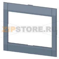 ДЕКОРАТИВНАЯ НАКЛАДКА 104,6 X 75,8 MM (W X H) ПРИНАДЛЕЖНОСТЬ ДЛЯ  MO МОТОРНОГО ПРИВОДА MO320 250 3VA9257-0HA.0 И MO320 250 3VA9267-0HA.0 Siemens 3VA9257-0SB30