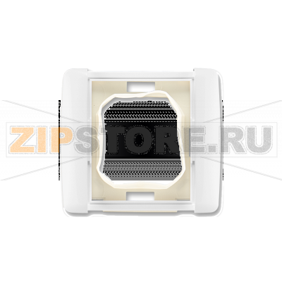 TECO Frame 1-gang, Time white, for electrical installation devices IP44 