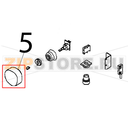 Ручка Angelo Po FX101E1 Ручка Angelo Po FX101E1Запчасть на деталировке под номером: 5