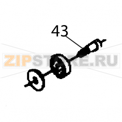Axle Fagor FI-120 Axle Fagor FI-120Запчасть на деталировке под номером: 43Название запчасти Fagor на английском языке: Axle FI-120.