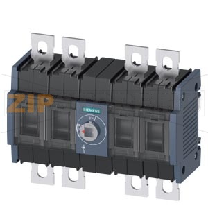 ВЫКЛЮЧАТЕЛЬ-РАЗЪЕДИНИТЕЛЬ 160A, ТР.2, 4-ПОЛ ФРОНТ.УПР. ПО ЦЕНТРУ БАЗ.БЛОК БЕЗ РУЧКИ ПЛОСКИЕ КЛЕММЫ ВКЛЮЧ.ФАЗ. БАРЬЕРЫ Siemens 3KD3440-0NE20-0 