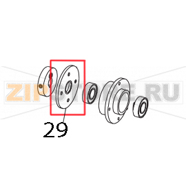 Motive roller support cover Sigma SPZ 120 Motive roller support cover Sigma SPZ 120Запчасть на деталировке под номером: 29