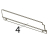 Front plate Toshiba TEC B-SX4T-GS20-QM-R