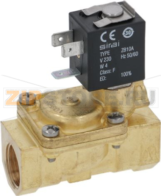 ЭЛЕКТРОМАГНИТНЫЙ КЛАПАН L182B01 Ø 1/2&quot; FF 230V 