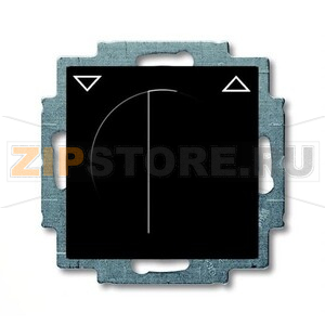 Выключатель жалюзи с поворотной ручкой, без фиксации, черный ABB 2CKA001101A0929 