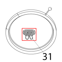 Basin filter Tecnoinox P70IE7