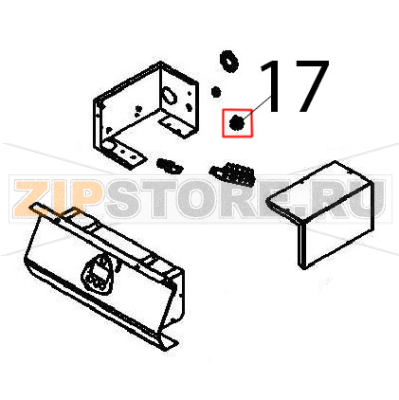 Terminal Angelo Po 04WPEBV Terminal Angelo Po 04WPEBVЗапчасть на деталировке под номером: 17