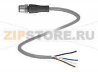 Кабель датчика-исполнительного устройства Cable connector V1S-G-10M-PUR Pepperl+Fuchs