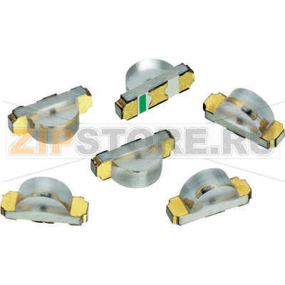 Cветодиод 600 мкд, SMD, 1204, 120°, 25 мА, 3.3 В, зеленый Würth Elektronik 155124GS73200 