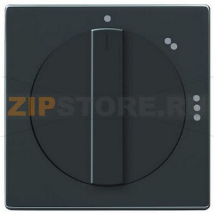 Накладка с поворотной ручкой для переключателя, антрацитовая ABB 1176.25 