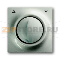 Плата центральная с поворотной ручкой, шампань ABB 2CKA001753A5341