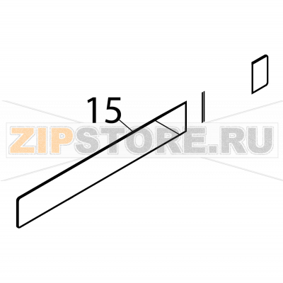 External glass stop Fagor VG-101 External glass stop Fagor VG-101Запчасть на деталировке под номером: 15Название запчасти Fagor на английском языке: External glass stop VG-101.