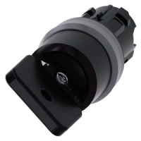 АКТУАТОР ПОВОРОТНОГО ПЕРЕКЛЮЧАТЕЛЯ С КЛЮЧОМ O.M.R., 22MM, КРУГЛ., ПЛАСТИК С МЕТАЛЛИЧЕСКИМ ФРОНТАЛЬНЫМ КОЛЬЦОМ, НОМЕР ЗАМКА 73034, ЧЁРНЫЙ, С 2 КЛЮЧАМИ, 2 КОММУТАЦИОННЫХ ПОЛОЖЕНИЯ: O<I, БЕЗ ФИКСАЦИИ, УГОЛ ПОВОРОТА РУКОЯТКИ 45 ГРАД.: 10:30Ч./12Ч. , ПОЛОЖЕНИЕ