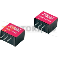 Преобразователь DC/DC, печатный монтаж, 24 V/DC, 3.3 V/DC, 1 A Traco Power TSRN 1-2433