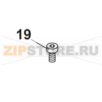 Screw M6x10 Bear Varimixer AR40 VL-1S                                                                       Screw M6x10 Bear Varimixer AR40 VL-1SЗапчасть на сборочном чертеже под номером: 19Название запчасти на датском&nbsp;языке: Screw M6x10 Bear Varimixer AR40 VL-1S