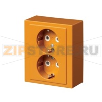 Розетка 16 А, 230 В, оранжевая ABB 2TKA00002967