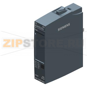 SIMATIC ET 200SP, модуль дискретных выходов, DQ 8x 24V DC/0,5A BA, с базовыми функциями, выход PNP, (source, P-switching), упаковка из 1 шт. , для установки на базовый блок типа A0, цветовой код CC02, замещающее значение, диагностика модуля для напряжения 