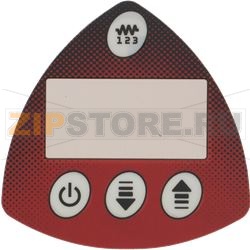 ADHESIVE CONTROL PLATE 80x80 mm 