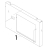 Front panel (LO) Hoshizaki IM-65NE