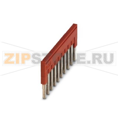 Перемычка Phoenix Contact FBS 10-5 Полюсов: 10, Цвет: красный.Минимальный заказ: 10 шт.Упаковка: 10 шт.