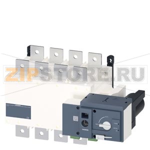 Дист.управл.переключатель нагрузки (RTSE) Ue: AC 415V Ith: 630A 4-P 50/60 Hz Siemens 3KC4446-0EA21-0AA3 