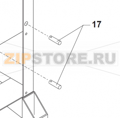 Rollpin Bear Varimixer AR40 VL-1S                                                                                   Rollpin Bear Varimixer AR40 VL-1SЗапчасть на сборочном чертеже под номером: 17Название запчасти на датском&nbsp;языке: Rollpin Bear Varimixer AR40 VL-1S