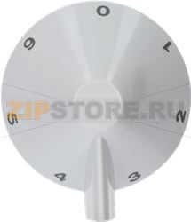 KNOB REX TYPE WHITE ø 38 mm 