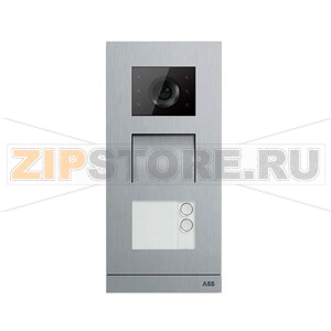 Станция вызова одноклавишная, сталь ABB 2TMA070010X0017 