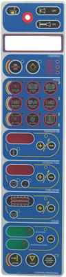 BLUE ELECTRONIC PLATE 