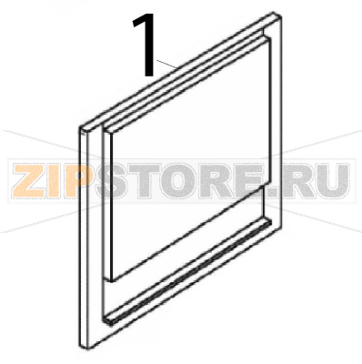 Door Angelo Po C165D Door Angelo Po C165DЗапчасть на деталировке под номером: 1