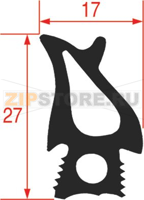УПЛОТНЕНИЕ ДВЕРИ 1490Х690ММ RATIONAL SCC, CM 202 20.00.399P 