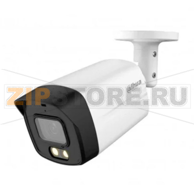 Видеокамера HDCVI, цилиндрическая, уличная Dahua DH-HAC-HFW1239TLMP-A-LED-0360B-S2 
