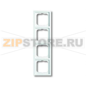 Рамка четырехместная, альпийский белый ABB 2CKA001754A4238 