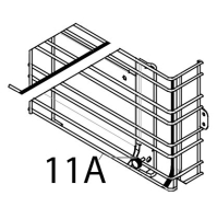 Supporto laterale DX/SX (1/1GN) Tecnoeka KF 966 D AL UD