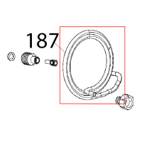 Tubo D8 allacciamento rete LM Unox XFT 185