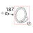 Tubo D8 allacciamento rete LM Unox XFT 185