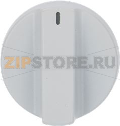 KNOB IGNIS WHITE ø 51 mm 